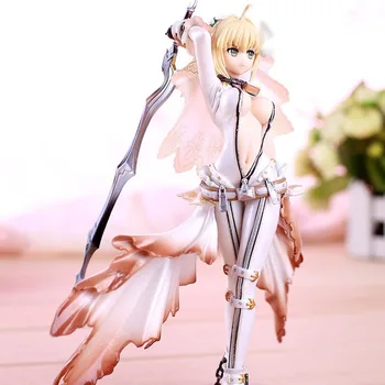 22cm Anime Fate Stay Night Saber Nero Bride Version saber lily PVC Action Figure Collection Model Doll Toys Gift
22cm Anime Fate Stay Night Saber Nero Bride Version saber lily PVC Action Figure Collection Model Doll Toys Gift
