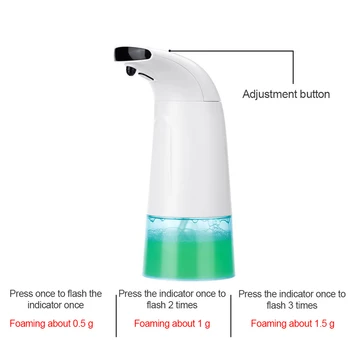 Touchless Foam Hand Wash Infrared Sensor Bathroom Kitchen Home Portable Smart Office Hotel Automatic Induction Soap Dispenser
Touchless Foam Hand Wash Infrared Sensor Bathroom Kitchen Home Portable Smart Office Hotel Automatic Induction Soap Dispenser