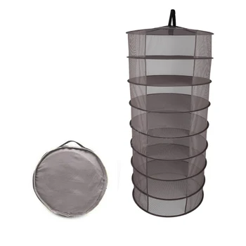 8 Layers Herb Drying Net Foldable Fabric Fishing Net Hanging Basket Dry Rack Bag Mesh Dryer for Herbs Flowers Plants Buds
8 Layers Herb Drying Net Foldable Fabric Fishing Net Hanging Basket Dry Rack Bag Mesh Dryer for Herbs Flowers Plants Buds
