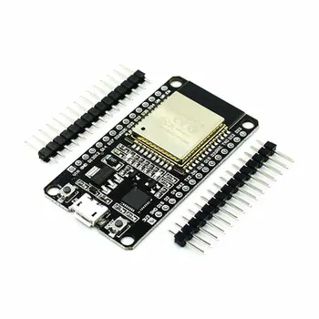 ESP32 development board WIFI+For Bluetooth 2 in 1 dual core ESP32 wireless For Bluetooth module pin headers without soldering
ESP32 development board WIFI+For Bluetooth 2 in 1 dual core ESP32 wireless For Bluetooth module pin headers without soldering
