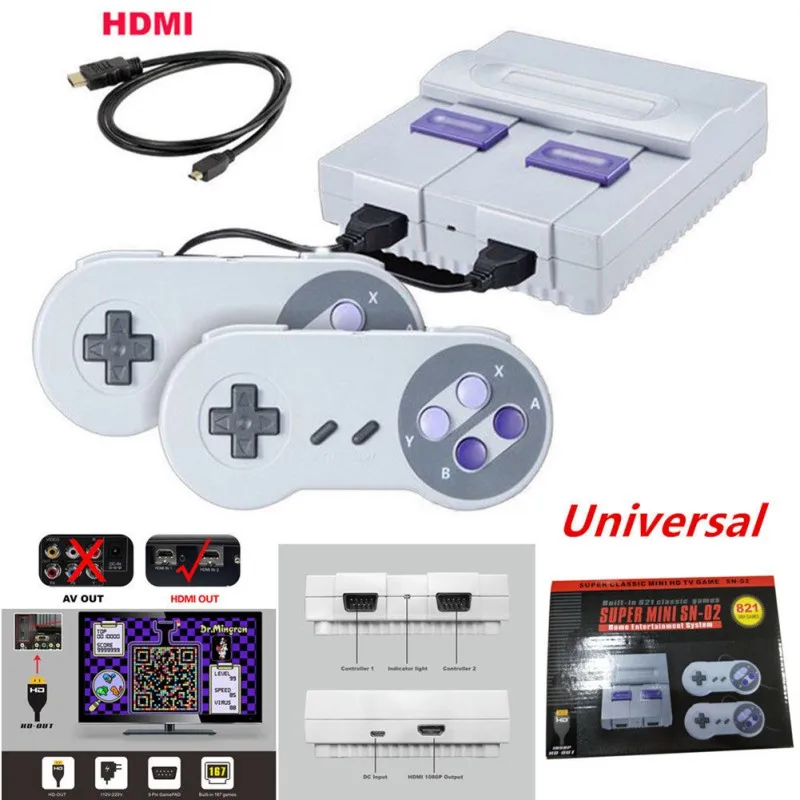 Mini TV Retro Classic Video Game Console Built-in 660 Games Handheld Gaming Player Boy Birthday Gift Super Classic Game
Mini TV Retro Classic Video Game Console Built-in 660 Games Handheld Gaming Player Boy Birthday Gift Super Classic Game
