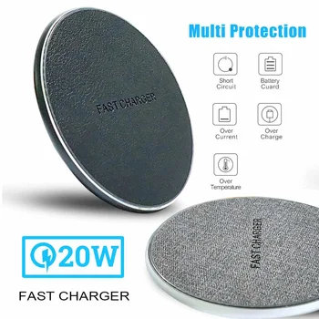 New 20W Qi Wireless Fast Quick Charger Charging Pad Bracket High Power Dock Station Desktop for Samsung Xiaomi Huawei
New 20W Qi Wireless Fast Quick Charger Charging Pad Bracket High Power Dock Station Desktop for Samsung Xiaomi Huawei