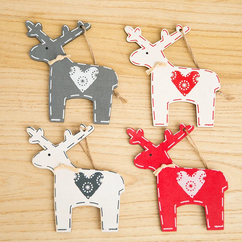 2Pcs Christmas Decorations for Home Christmas Deer Painted Wooden Pendants DIY Ornaments Xmas Tree Christmas Gift Hanging Drop,Q
2Pcs Christmas Decorations for Home Christmas Deer Painted Wooden Pendants DIY Ornaments Xmas Tree Christmas Gift Hanging Drop,Q