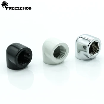 Freezemod Brass double internal G1/4'' thread 90 degree Adapter computer pc water cooler fitting. WT-ZJ90B
Freezemod Brass double internal G1/4'' thread 90 degree Adapter computer pc water cooler fitting. WT-ZJ90B