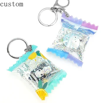 Custom Anime Candy Packaging Shape Pendant Keychains Keyring Transparent Keychain Candy Shaker Charm
Custom Anime Candy Packaging Shape Pendant Keychains Keyring Transparent Keychain Candy Shaker Charm