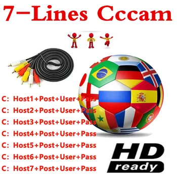 Meilleur 8 lignes espagne cccam serveur Portugal cccam ligne pour l'europe Satellite TV-récepteur cline WIFI FULL HD DVB-S2 déco 
Meilleur 8 lignes espagne cccam serveur Portugal cccam ligne pour l'europe Satellite TV-récepteur cline WIFI FULL HD DVB-S2 déco