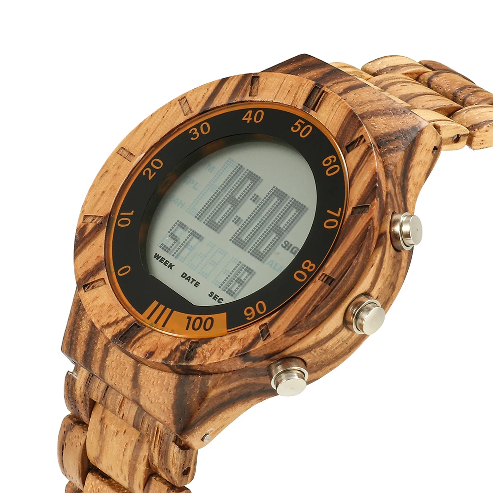 Shifenmei Wooden Watch Men Women Wooden Strap Unisex Outdoor Multi-functional Digital Watches Top Luxury Brand relogio masculino
Shifenmei Wooden Watch Men Women Wooden Strap Unisex Outdoor Multi-functional Digital Watches Top Luxury Brand relogio masculino