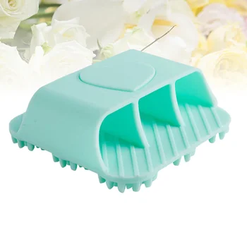 

Silicone Shampoo Brush Head Scalp Massager Scrubber Hair Dandruff Scrubber Head Cleaning Brush for Hairdressing Shower