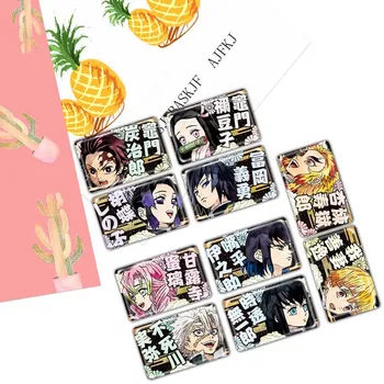 2020NEW 10pcs Demon Slayer Junior Stickers Anime Crystal Card Sticker Custom Crystal Frosted Jelly Bus Card Meal Card
2020NEW 10pcs Demon Slayer Junior Stickers Anime Crystal Card Sticker Custom Crystal Frosted Jelly Bus Card Meal Card