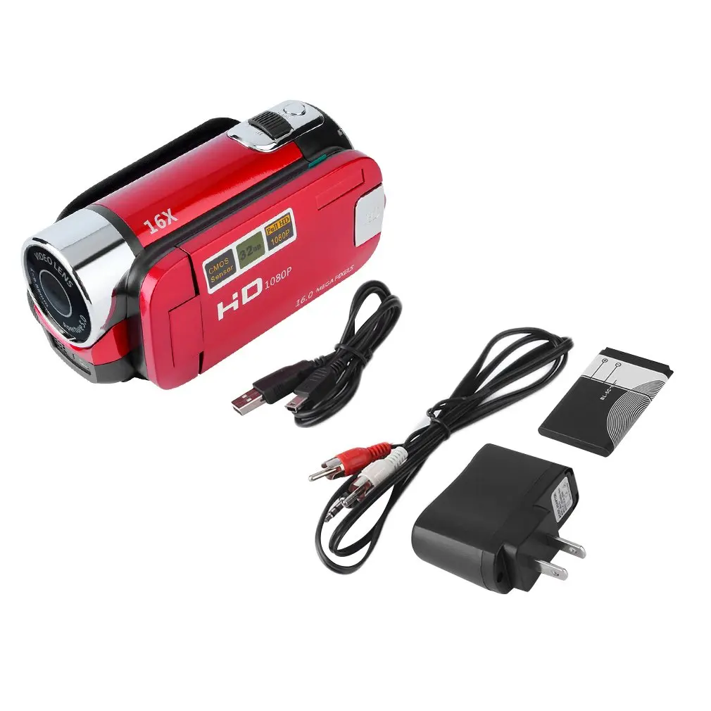 2.7 inch camcorder Video Cameras TFT LCD HD 720P 16MP Digital Video Camcorder Camera DV DVR UK AU US EU Plug camescope
2.7 inch camcorder Video Cameras TFT LCD HD 720P 16MP Digital Video Camcorder Camera DV DVR UK AU US EU Plug camescope