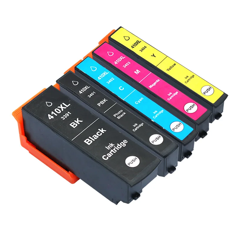 

410xl Upgrade Chip Ink Cartridge Replacement for Epson 410 XL T410XL to Use with Expression XP-630 XP-7100 XP-830 XP-640 XP-530