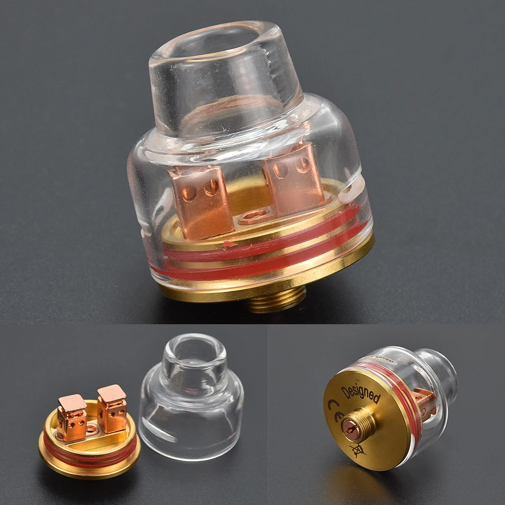 WOLF COOLVAPE e-cigarette Atomizer 24mm bf pin rda Single Coil or Dual Coils Rebuildable Tank vape vs Drop Dead RDA / Aston RDA
WOLF COOLVAPE e-cigarette Atomizer 24mm bf pin rda Single Coil or Dual Coils Rebuildable Tank vape vs Drop Dead RDA / Aston RDA