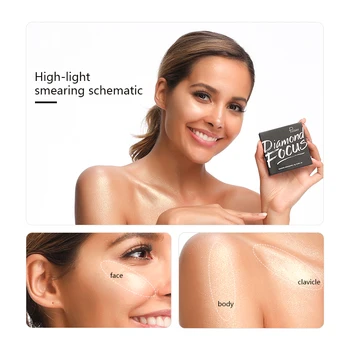 Pudaier Diamond Highlighter for Face Makeup Illuminator Makeup Long-lasting Waterproof Blush Powder for Face Highlighter Palette
Pudaier Diamond Highlighter for Face Makeup Illuminator Makeup Long-lasting Waterproof Blush Powder for Face Highlighter Palette
