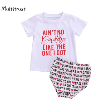 Little Girls 3 PCS Outfit Set Letter Printed Short Sleeve Button Romper Short Heart Pants Bow HairBand Set
Little Girls 3 PCS Outfit Set Letter Printed Short Sleeve Button Romper Short Heart Pants Bow HairBand Set