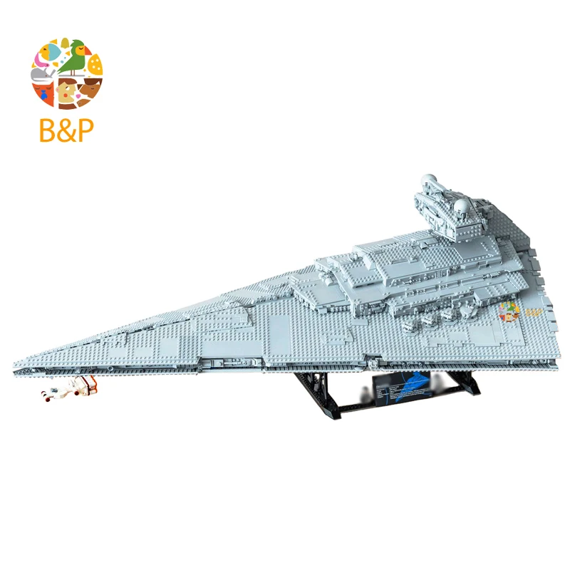 Star 75252 Wars Series 4796Pcs The UCS - Imperial Star Destroyer Building Blocks Bricks Toys Compatible with 11447 for Children
Star 75252 Wars Series 4796Pcs The UCS - Imperial Star Destroyer Building Blocks Bricks Toys Compatible with 11447 for Children