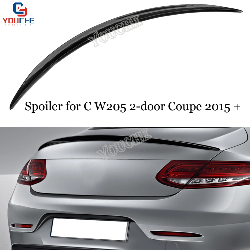 Задний спойлер W205 AMG / C63 PSM R RT для Mercedes C двухдверный купе 2015 + C300 C350 | Автомобили и