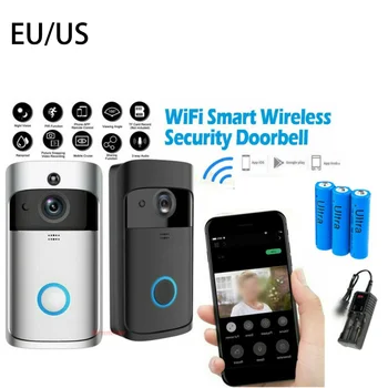 New Wireless WiFi Video Doorbell Smart Phone Door Ring Intercom Security Camera Bell Installing Accessories Double Sided Tape
New Wireless WiFi Video Doorbell Smart Phone Door Ring Intercom Security Camera Bell Installing Accessories Double Sided Tape