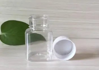 500PCS 30ml Transparent PET Small Square Bottle Screw Cap Plastic Sample Bottle Pill Bottles Clear Capsule Bottle
500PCS 30ml Transparent PET Small Square Bottle Screw Cap Plastic Sample Bottle Pill Bottles Clear Capsule Bottle