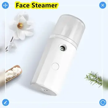 40ml Cool Mist Face Steamer Nano Moisturizing Facial Sprayer Mimi Lightweight Sprayer Santitizer 2W USB Humidifier Sprayer Spray
40ml Cool Mist Face Steamer Nano Moisturizing Facial Sprayer Mimi Lightweight Sprayer Santitizer 2W USB Humidifier Sprayer Spray