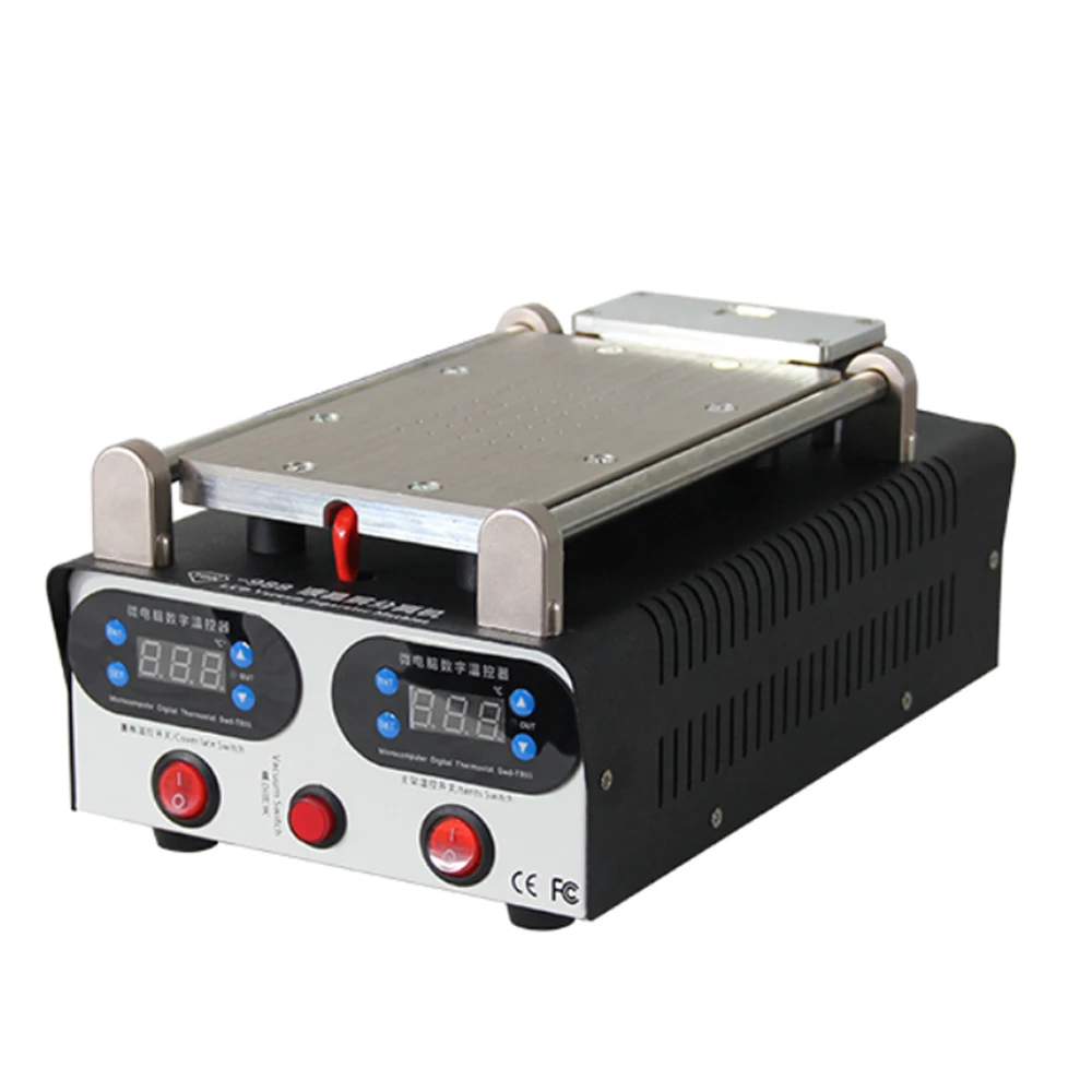 Heating Of LCD Cover Plate TBK-006 2 In 1 Frame Repair Separator Machine Disassembly Of Cover Plate Bracket Built In Vacuum Pump
Heating Of LCD Cover Plate TBK-006 2 In 1 Frame Repair Separator Machine Disassembly Of Cover Plate Bracket Built In Vacuum Pump