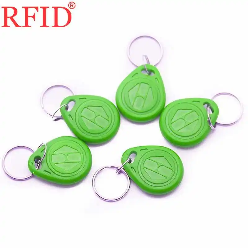 ID 125khz EM4100 TK4100 Read Only Keyfob Key Fobs RFID Green Keychain Token Tags Proximity Smart For Access Control Card 50PCS
ID 125khz EM4100 TK4100 Read Only Keyfob Key Fobs RFID Green Keychain Token Tags Proximity Smart For Access Control Card 50PCS