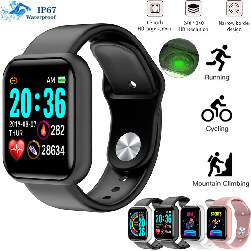 Smart Watch Y68 Fitness Bracelet Activity Tracker Heart Rate Monitor Blood Pressure Bluetooth Watch For Ios Android Watch Phone
Smart Watch Y68 Fitness Bracelet Activity Tracker Heart Rate Monitor Blood Pressure Bluetooth Watch For Ios Android Watch Phone