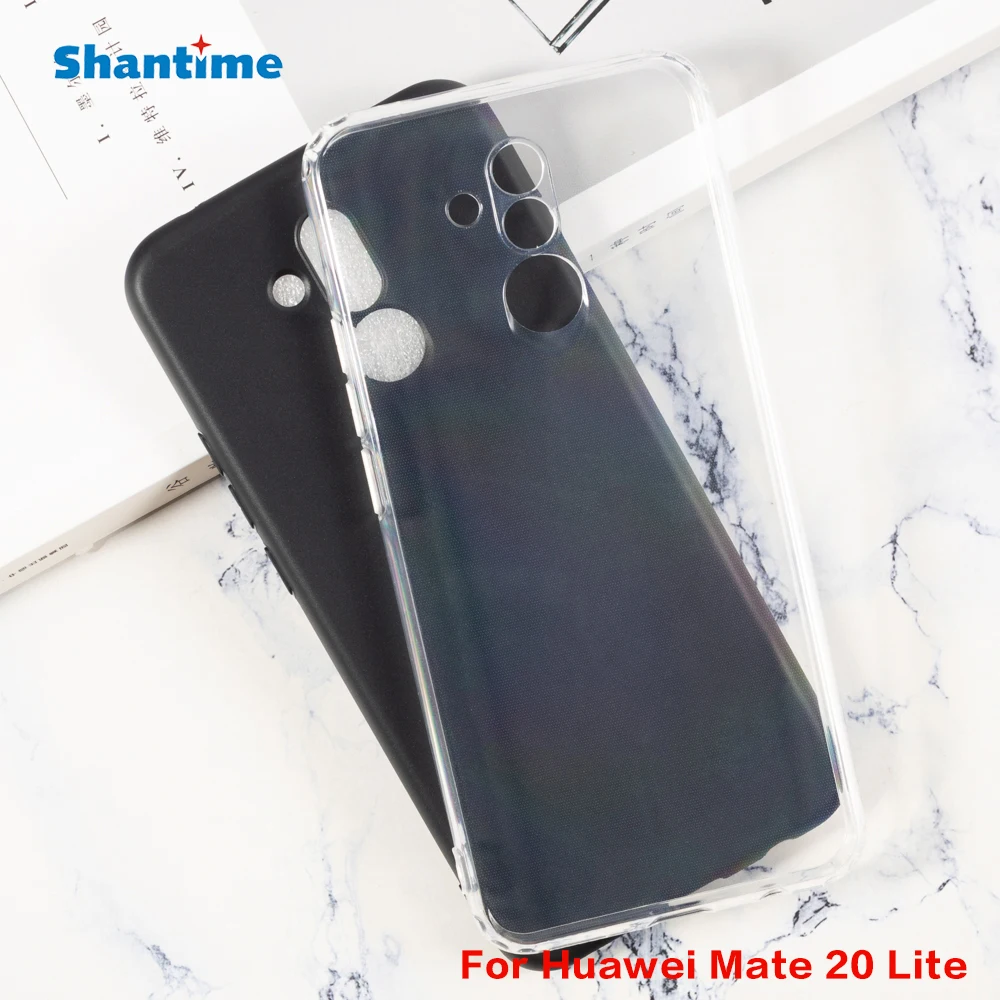 Гелевый силиконовый защитный чехол-накладка для Huawei Mate 20 Lite мягкий чехол из ТПУ |