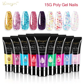 Limegirl 15ml Poly Nail Gel Glitter Builder Gel All For Manicure Nail Art Design Luminous Gel Nail Extension Semi Permanent Nail
Limegirl 15ml Poly Nail Gel Glitter Builder Gel All For Manicure Nail Art Design Luminous Gel Nail Extension Semi Permanent Nail