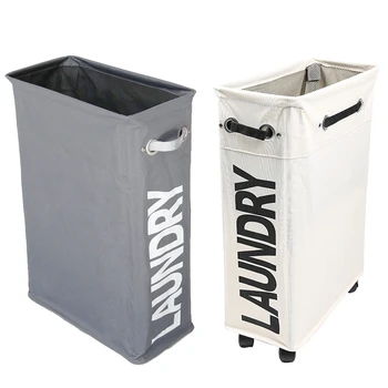 2Pcs Wheeled Oxford Laundry Basket Laundry Basket Trash Can with Universal Wheel Foldable Dirty Clothes Storage Box-White with D
2Pcs Wheeled Oxford Laundry Basket Laundry Basket Trash Can with Universal Wheel Foldable Dirty Clothes Storage Box-White with D