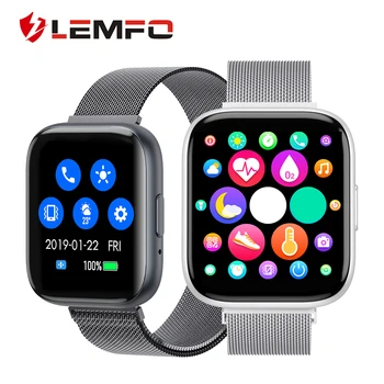 LEMFO Smart Watch T99 Bluetooth Call Full Touch Screen Smart Watch Men 2020 Weather for Android IOS Phone
LEMFO Smart Watch T99 Bluetooth Call Full Touch Screen Smart Watch Men 2020 Weather for Android IOS Phone
