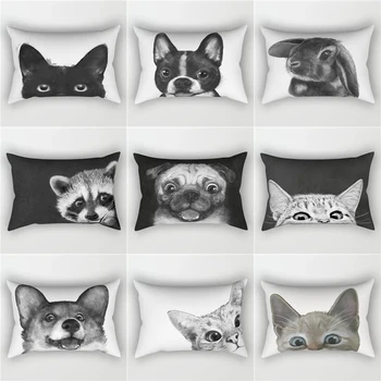 Elife Cartoon Animal Polyester decorative rectangular pillow shams pillow case throw waist Cushion Cover For Sofa car 30x50cm
Elife Cartoon Animal Polyester decorative rectangular pillow shams pillow case throw waist Cushion Cover For Sofa car 30x50cm