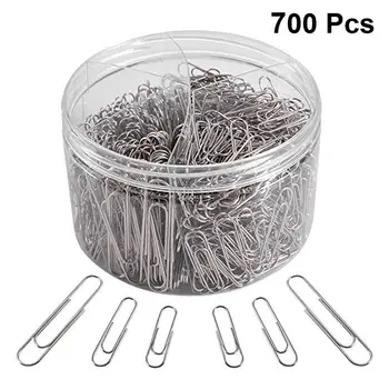 700pcs High Quality Practical Useful Silver Paper Clip With 6-Grid Storage Case Bookmark DIY Decor Photo Clip School Stationery
700pcs High Quality Practical Useful Silver Paper Clip With 6-Grid Storage Case Bookmark DIY Decor Photo Clip School Stationery