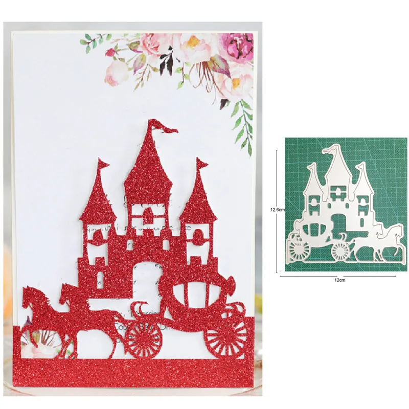 2021 metal cutting dies cut die mold Christmas Castle Scrapbook paper craft knife mould blade punch stencils dies Cutting dies
2021 metal cutting dies cut die mold Christmas Castle Scrapbook paper craft knife mould blade punch stencils dies Cutting dies