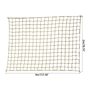 4mm Hemp Rope Mesh Decorative Net, Protection Net, Children's Balcony Stair Rail B0KC
4mm Hemp Rope Mesh Decorative Net, Protection Net, Children's Balcony Stair Rail B0KC