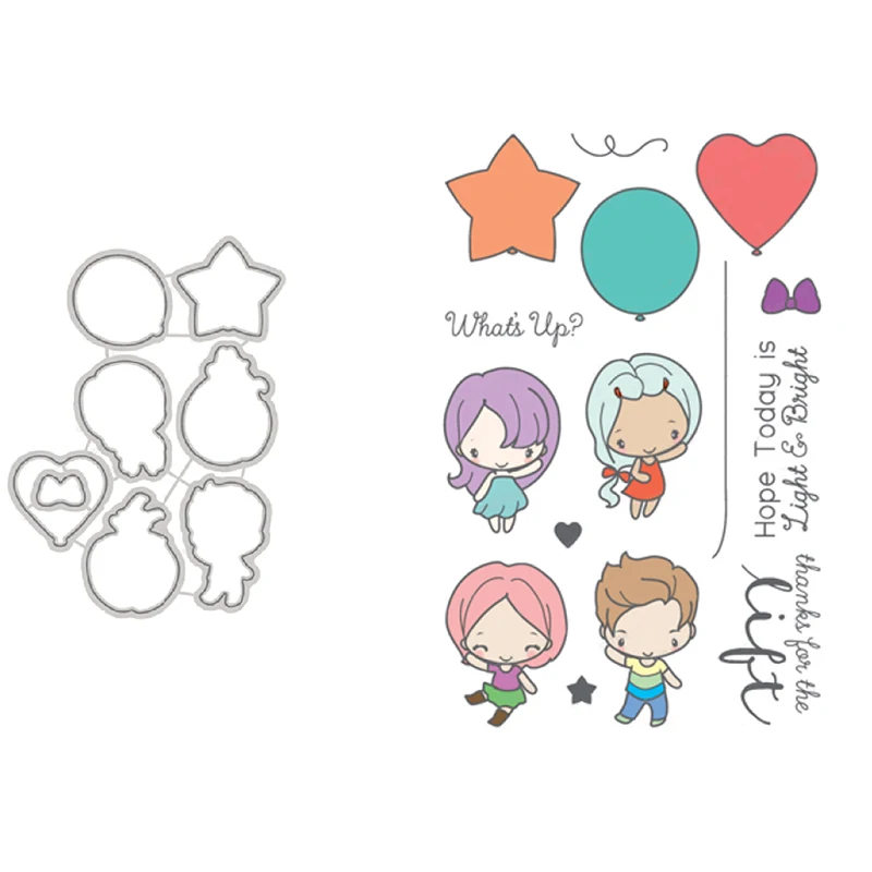 Clear Stamps And Cutting Dies Boys Girls Hope Today Is Light Bright For DIY Scrapbook Photo Album Craft Card 2021 New 2021
Clear Stamps And Cutting Dies Boys Girls Hope Today Is Light Bright For DIY Scrapbook Photo Album Craft Card 2021 New 2021