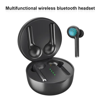 TW40 Wireless Bluetooth 5.0 Earphones Mini Earbuds Sport Handsfree Earphones Headset With Charging Box for All Smart Phones
TW40 Wireless Bluetooth 5.0 Earphones Mini Earbuds Sport Handsfree Earphones Headset With Charging Box for All Smart Phones
