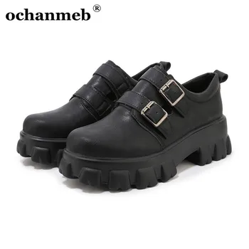 2020 Spring Retro Style Buckle Strap Platforms Thick Outsole Gothic Casual Shoes Women Ladies Loafers Girls Shoes Footwear 33-46
2020 Spring Retro Style Buckle Strap Platforms Thick Outsole Gothic Casual Shoes Women Ladies Loafers Girls Shoes Footwear 33-46