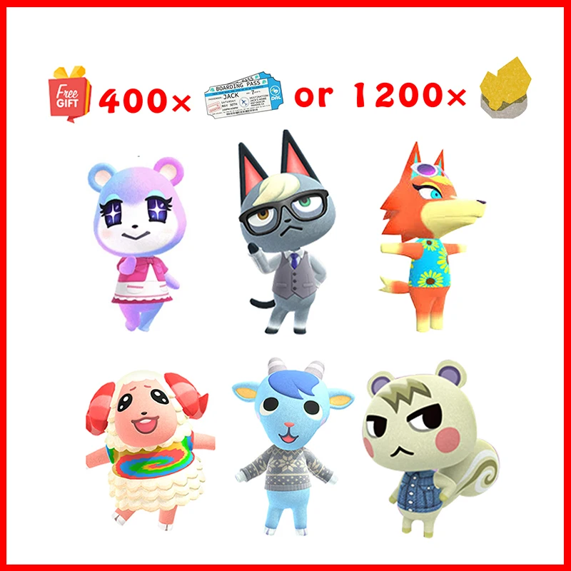 Animal Crossing New Horizons any villager you can choose!Raymond/Judy/Marshal/Audie/Dom free material/bells/NMT!Not Amiibo Card!
Animal Crossing New Horizons any villager you can choose!Raymond/Judy/Marshal/Audie/Dom free material/bells/NMT!Not Amiibo Card!