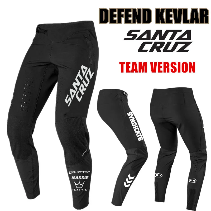 2021 вело брюки STREAM pin SANTA CRUZ велосипедные BMX горный велосипед XC брюки|Штаны для