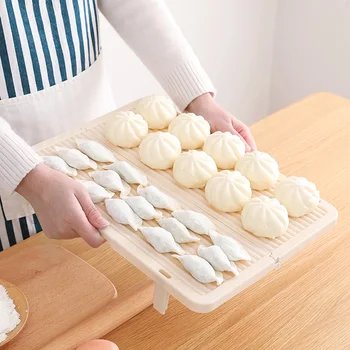Non-slip Dumpling Tray Foldable Kitchen Dumpling Tray Plastic Dumplings Curtain Food Storage Rack Kitchen Accessories
Non-slip Dumpling Tray Foldable Kitchen Dumpling Tray Plastic Dumplings Curtain Food Storage Rack Kitchen Accessories