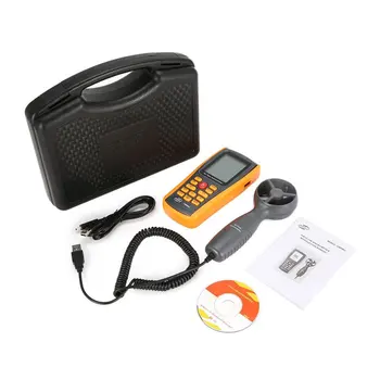 2019 New Digital Handheld Anemometer Wind Speed Meter Air Volume Ambient Temperature Tester With USB Interface
2019 New Digital Handheld Anemometer Wind Speed Meter Air Volume Ambient Temperature Tester With USB Interface