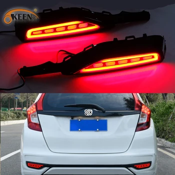 2PCS For Honda Fit Jazz 2018 2019 12V Car LED Rear Fog Lamp Rear Bumper Light Brake Light Flowing Turn Signal Reflector
2PCS For Honda Fit Jazz 2018 2019 12V Car LED Rear Fog Lamp Rear Bumper Light Brake Light Flowing Turn Signal Reflector