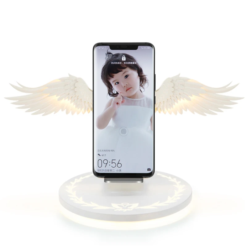 Qi Wireless Charger Type c 10w Angel Wings Fast Charger Smart Glow display for Xiaomi Huawei p30 Samsung For iphone 11 Pro max
Qi Wireless Charger Type c 10w Angel Wings Fast Charger Smart Glow display for Xiaomi Huawei p30 Samsung For iphone 11 Pro max