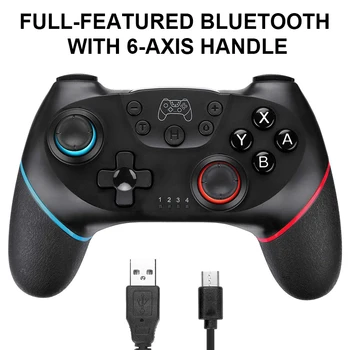 For Switch Pro Gamepad Wireless Bluetooth Gamepad Games Accessories Game Joysticks Controller Host With 6-Axis Handle
For Switch Pro Gamepad Wireless Bluetooth Gamepad Games Accessories Game Joysticks Controller Host With 6-Axis Handle