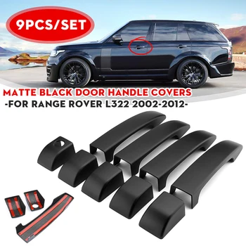 9 PCS Matte Black Door Handle Covers Trim For Land Rover Range Rover L322 2002 2003 2004 2005 2006 2007 2008 2009 2010 2011 2012
9 PCS Matte Black Door Handle Covers Trim For Land Rover Range Rover L322 2002 2003 2004 2005 2006 2007 2008 2009 2010 2011 2012