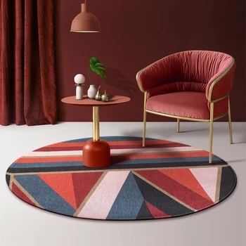 Nordic Round Carpet Carpets For Living Room Study Anti-Slip Floor Mat Bedside Blanket Rug Personalized Rugs For Children Rooms
Nordic Round Carpet Carpets For Living Room Study Anti-Slip Floor Mat Bedside Blanket Rug Personalized Rugs For Children Rooms