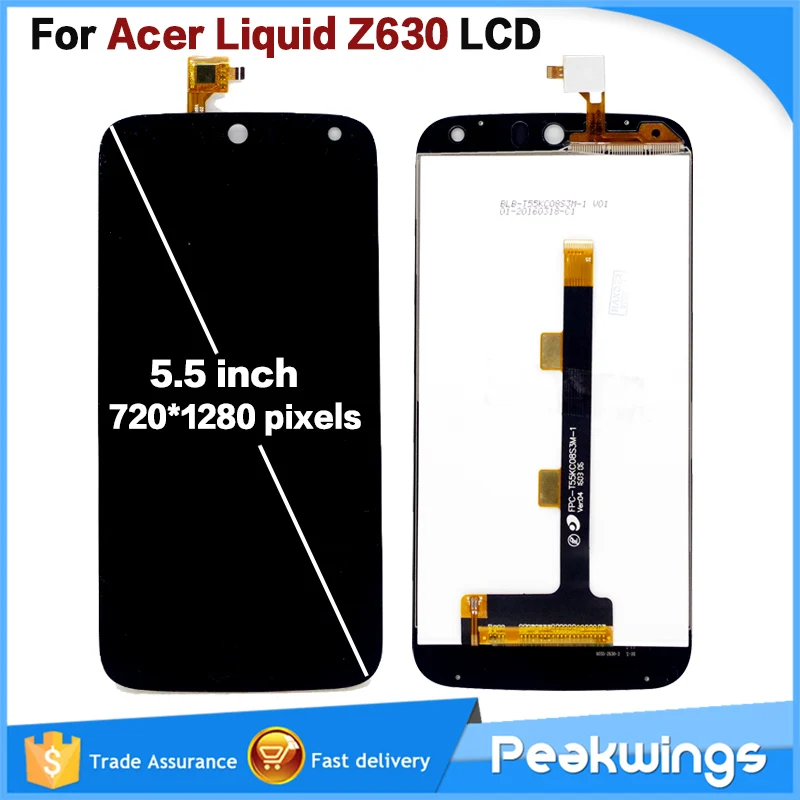 100% Tested LCD For Acer Liquid Z630 LCD Display With Touch Screen Assembly For Acer Z630 LCD
100% Tested LCD For Acer Liquid Z630 LCD Display With Touch Screen Assembly For Acer Z630 LCD