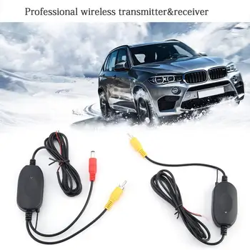 2.4G Wireless Video Transmitter Receiver Kit for Car Rear View Camera and DVD Monitor Screen Reverse Backup Rearview Cam
2.4G Wireless Video Transmitter Receiver Kit for Car Rear View Camera and DVD Monitor Screen Reverse Backup Rearview Cam