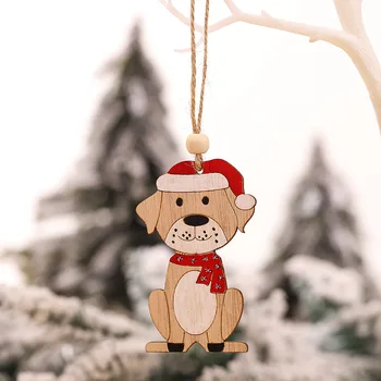 Christmas Ornaments Car/Dog Hanging Wooden Pendant Christmas Tree Decor New Year 2021 Christmas Decorations for Home Xmas Decor 
Christmas Ornaments Car/Dog Hanging Wooden Pendant Christmas Tree Decor New Year 2021 Christmas Decorations for Home Xmas Decor