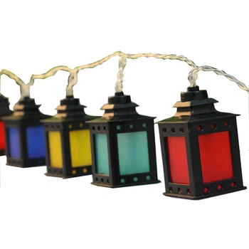 Color Ramadan Lantern 10LED Battery Light String Eid Decoration(Without Battery)
Color Ramadan Lantern 10LED Battery Light String Eid Decoration(Without Battery)
